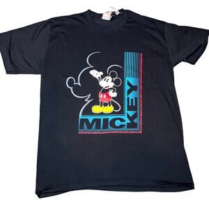 Vintage 90s  Disney Single stitched Mickey Mouse graphic T-shirt adult OS NWT